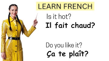 2 (Two) Friends CONVERSATIONS in FRENCH |  Apprendre le FRANÇAIS