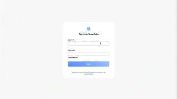 Setting up your Snowflake Account and Connection