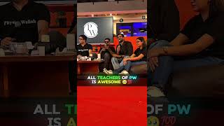 👉Teachers of Pw🥹💯#shorts#physicswallah #viral#onlineclasses#jee#iitjee#alakhsir#ritiksir#rajwantsir
