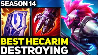 RANK 1 BEST HECARIM SHOWS HOW TO DESTROY! | League of Legends