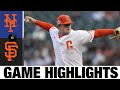 Mets vs. Giants Game Highlights (8/17/21) | MLB Highlights