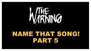 The MadQuiz - Name That Song - The Warning (Part 5)