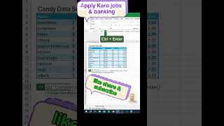How to use python in excel #excel #pythoninexcel #exceltrick #applykarojobs&banking