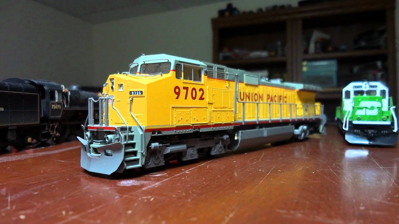 鉄道模型 KATO C44-9W UP #9702 Never seen before KATO Union Pacific C44-9W No. 9702 - YouTube