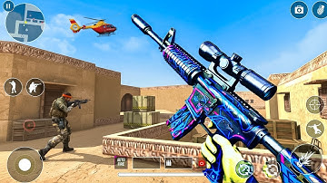 Counter Terrorist Gun Shooting - New FPS Mission Gameplay #1 (Android/iOS)