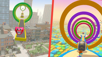 Action Balls - All Levels 89, Ring Portal Race, SpeedRun Gameplay, Android IOS, Amaizing Ball Game