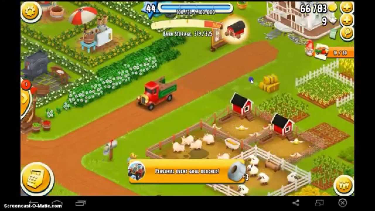 Hay Day Level 45 - Youtube