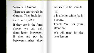 A Beginner In Gurene 1