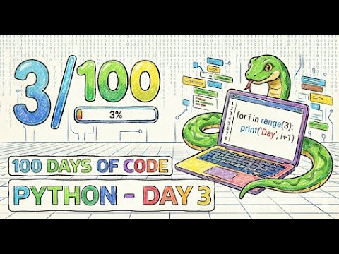100 Days of Coding – Day 3: Install Python, Understand IDLE, Setup VS Code