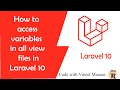 Make Global variable for all views | call variable in views with AppServiceProvider