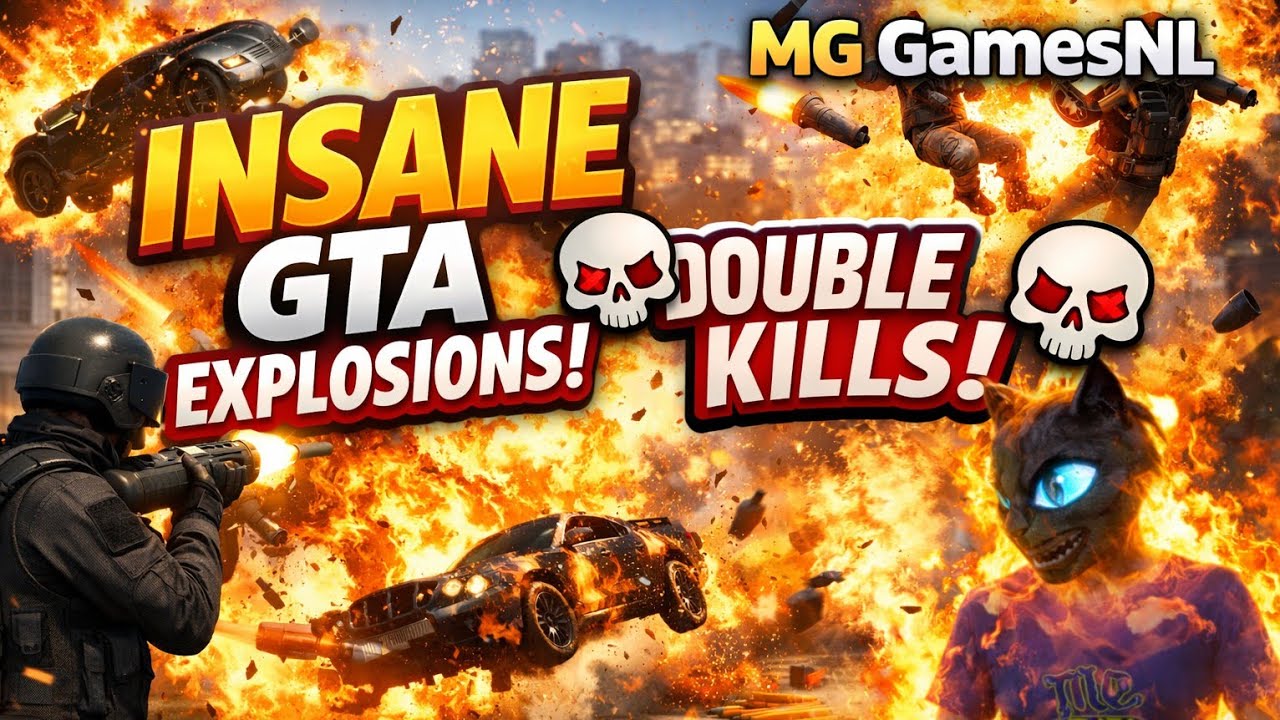 INSANE GTA EXPLOSIONS 💥 Double Kills Everywhere!