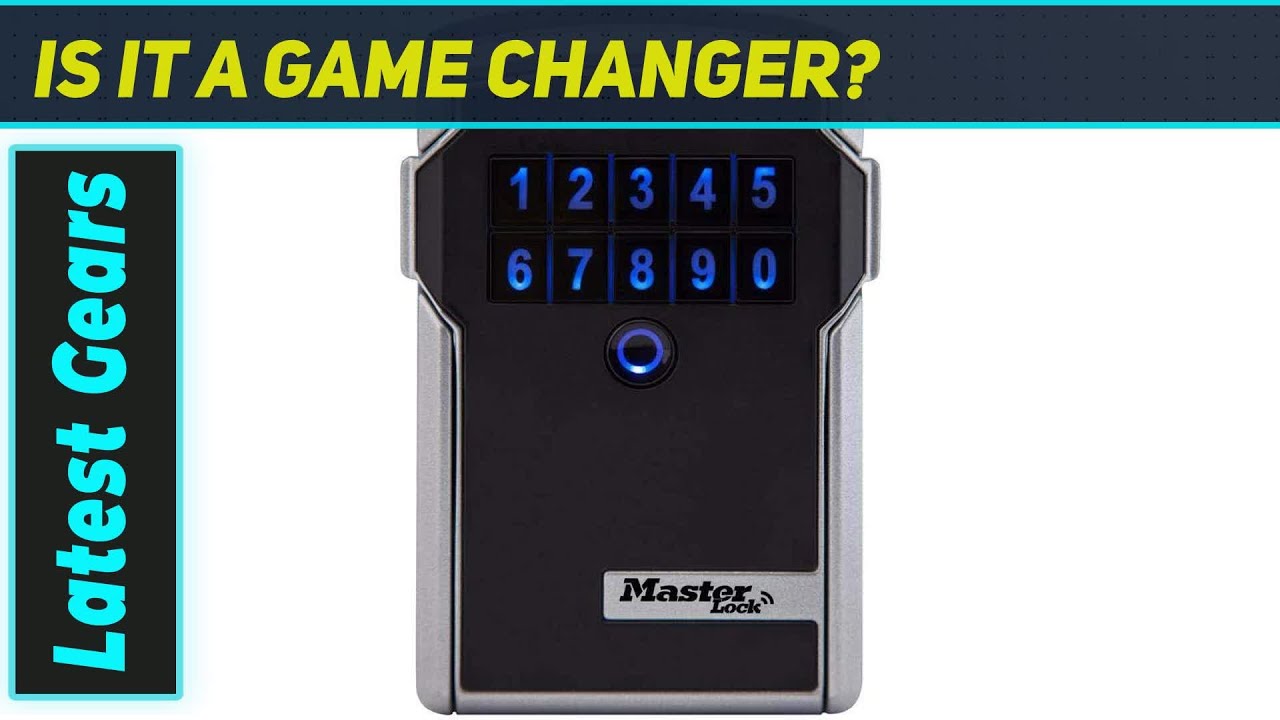 Master Lock Digital Key Lock Box: Best Bluetooth Key Safe? - YouTube