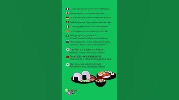 Phrases in a polyglot way eleven languages! It