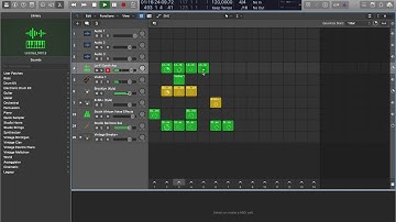 Logic live loops first run