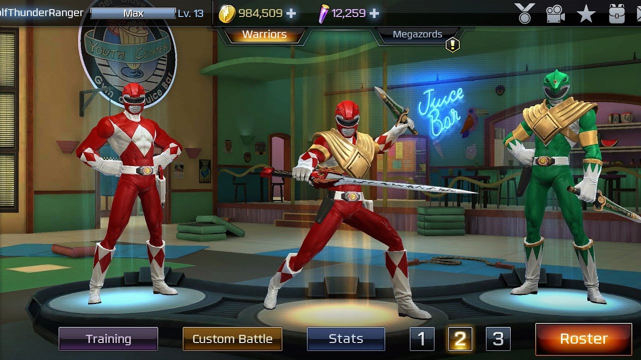 Power Rangers Legacy Wars Mighty Morphin Red Ranger Dragonshield Tips ...