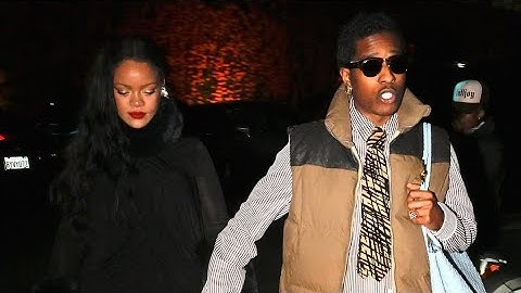 Rihanna And Asap Rocky At Mariah Carey Christmas Event ❤️🔥