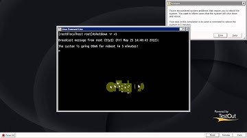 linux shut down & reboot