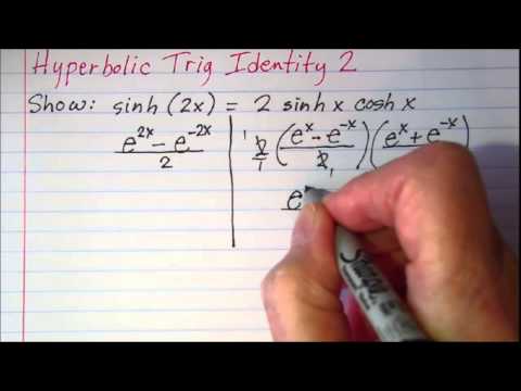 Hyperbolic Trig Identity 2