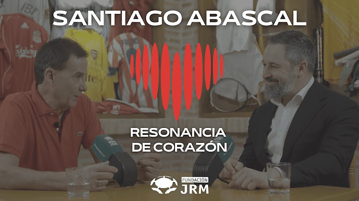 #13 | Santiago Abascal - “No me han invitado al palco del Real Madrid” - con José Ramón de la Morena