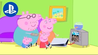 Peppa Pig plays PS5
