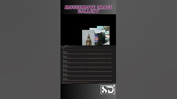 Mouse-move Image Gallery  | HTML ,CSS & JS| SDSQUAR Solutions #animation #webdesign #hovereffect