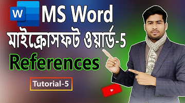 Microsoft Word Tutorial in Bangla | Part-05 | Reference | MS Word References~ Brand Tech Niloy