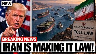 Trump Called Iran's Hormuz Toll "A Beautiful Thing" - Now Iran Is Making It Law