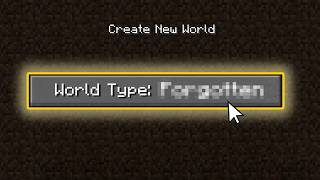 I Spent 100 Days in Minecrafts FORGOTTEN World Type