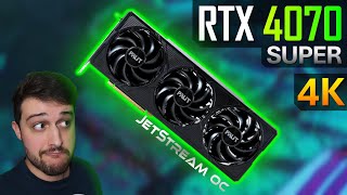 RTX 4070 SUPER - The 4K Gameplay Tests!