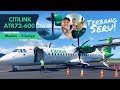 BARU! Citilink ATR 72-600 Medan-Sibolga | Sensasi Baling-baling & Pemandangan Cantik!