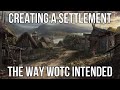 Creating a Settlement the Way WotC Intended | Using the DMG to build a Village