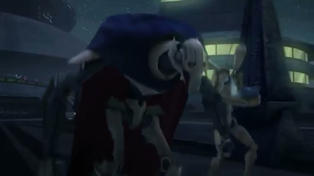 My personal favorite General Grievous moment of all time - ASSEMBLE THE FLEET!  WE GO ... TO BATTLE!