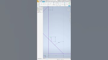 Exercise Autodesk Inventor - A6 ( V Block ) #architecture #cnc #design #engineering #3dmodeling