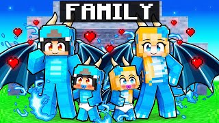 Having A ELEMENTAL DRAGON Family in Minecraft With Crazy Fan Girl!