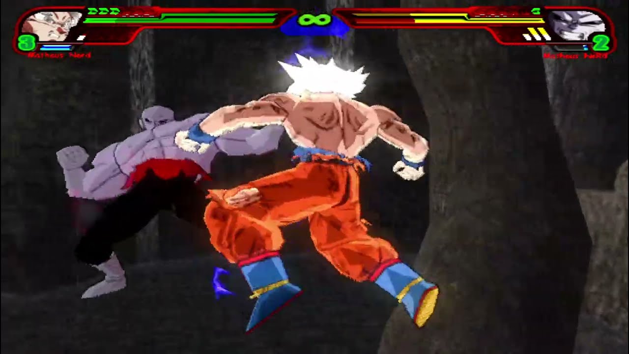 DBZ Budokai Tenkaichi 3 (Mastered Ultra Instinct Goku vs Full Powered Jiren)