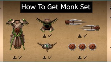 how to get Monk set on shadow Fight 2