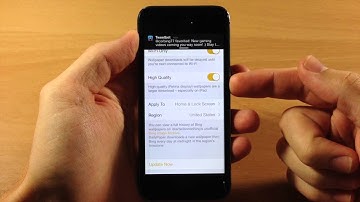 DailyPaper automatically changes your Wallpaper every day - iPhone Hacks