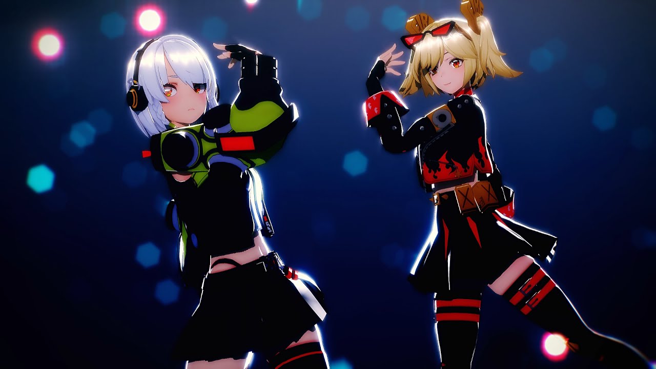 【ゼンゼロMMD】バーニスとアンビーで爽快奪回Sunlight