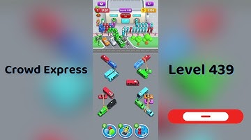 Crowd Express Level 439 Walkthrough 🚦 | Step-by-Step Solution | Go Answer