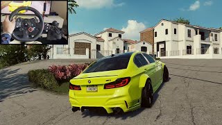 NFS HEAT BMW M5 - LOGITECH G29 gameplay