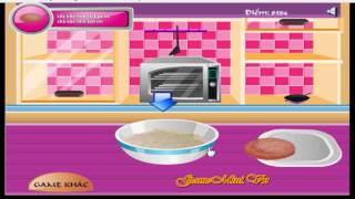 GAME LÀM BÁNH HAMBURGER  - Trổ tài làm bánh hamburger ngon và đẹp screenshot 4