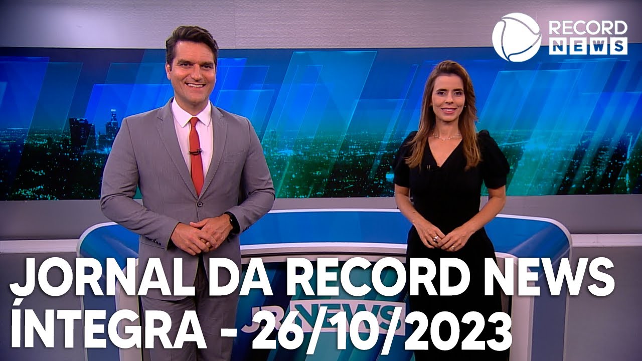 Jornal da Record News – 26/10/2023