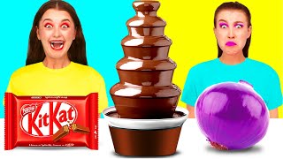 Download Lagu Chocolate Fountain Fondue Challenge | Kitchen Battle with Food by DaDaDa Challenge MP3 Download Lagu Chocolate Fountain Fondue Challenge | Kitchen Battle with Food by DaDaDa Challenge MP3