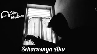 Seharusnya Aku - Maulana Wijaya ( kekasih dimana kurangnya aku padamu ) Cover Akustik