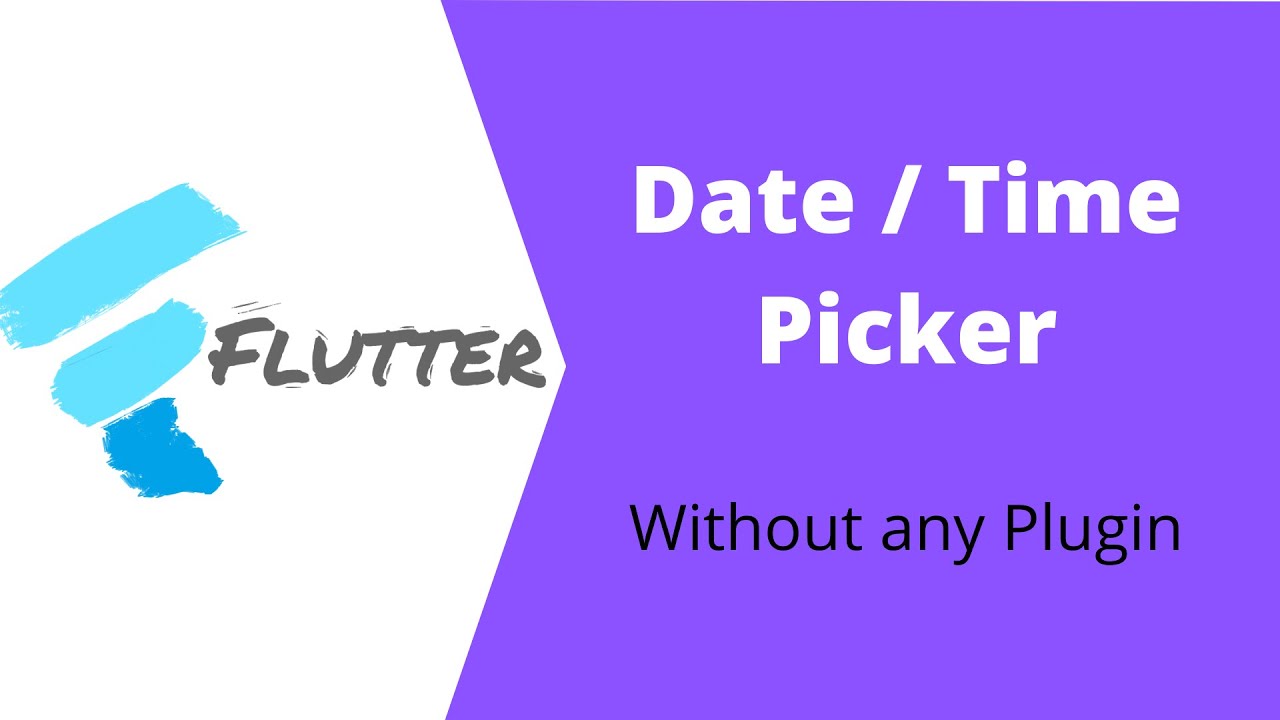 Flutter Tutorials Date Time Picker - YouTube