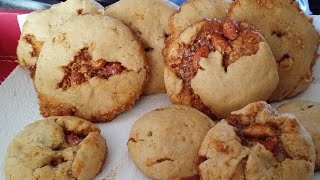 Cookies with nougat - Galletas con turrón