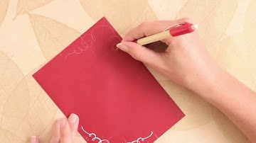 Corner Calligraphy Swirls Tutorial