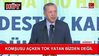 Komşusu Açken Tok Yatan Bizden Değil