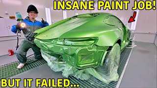 Rebuilding A Wrecked Mercedes AMG GTS! The Final Steps!