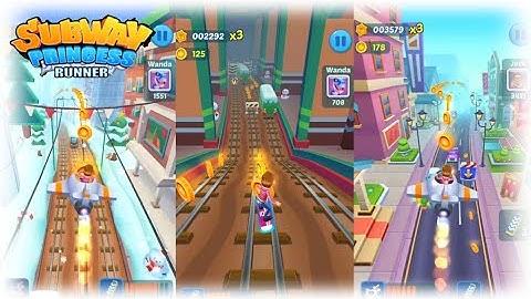 Subway Princess Runner Game : Lucy Characters Run | Android/iOS Gameplay HD #3